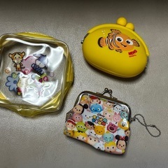 ディズニー　お財布、ポーチ　3点の画像