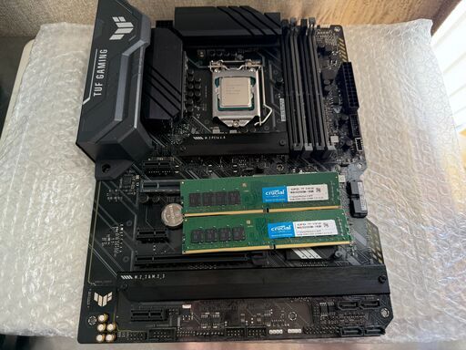i7-11700（内蔵GPUあり）＋H570-PRO＋DDR4 32GB セット