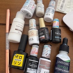 【新品もあり】ジェルネイルセットの画像
