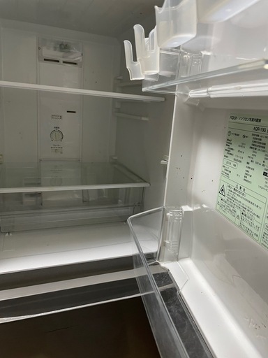 アクア　ノンフロン冷凍冷蔵庫　126L シルバー