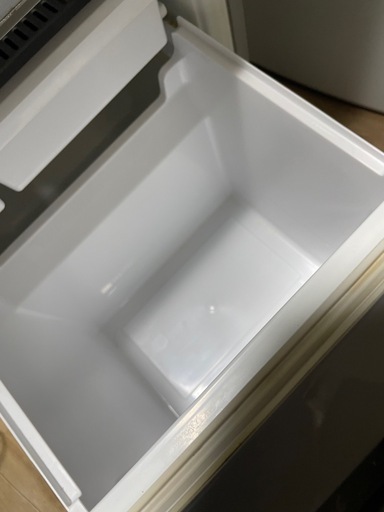 アクア　ノンフロン冷凍冷蔵庫　126L シルバー