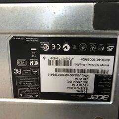 Acer 23インチ 液晶モニター（S235HLBBMII）フルHD／スピーカー内蔵の画像