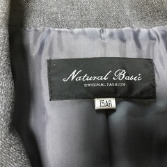 【未使用品】15AR73スーツグレーの画像