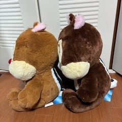 disney チップとデール ぬいぐるみ BIGぬいぐるみ（タグ付き）の画像
