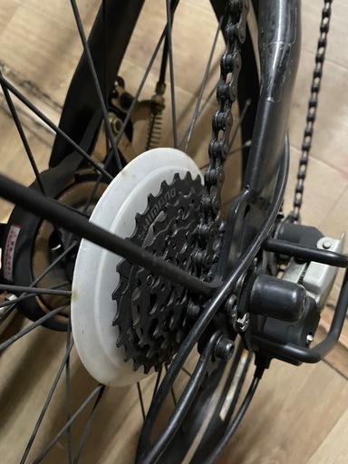 ハマーの自転車です　リアサスペンション