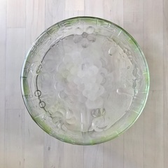 イッタラ　アートフローラ　ボウル　19cm　限定品　入手困難　植物　模様　ガラスの画像