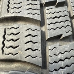 155/65R14 ダンロップ WINTER MAXX WM01 スタッドレスタイヤ 2015年製 4本 残溝あり の画像