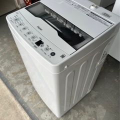 ★高年式★美品★2024年製★4.5kg★ハイアール★ホワイト色★洗濯機の画像