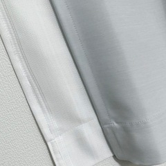 ニトリ 140 × 140cm 4枚 防炎 遮光1級 カーテン レース セットの画像