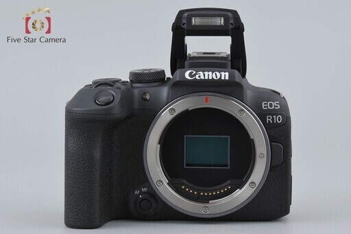 【中古】Canon キヤノン EOS R10 RF-S 18-45 IS STM レンズキット シャッター回数僅少 元箱付き