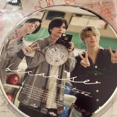 timelesz   CDシングルbecause1点無料でお譲りさせていただきます💿🍀🤱の画像