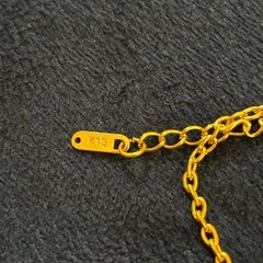 k18刻印　ネックレスの画像