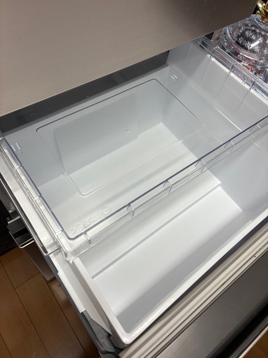 日立冷蔵庫　シャンパンゴールド