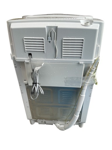 SHARP シャープ 電気洗濯乾燥機　8kg 2021年製　インバーター搭載　100V ES-TX8E-W