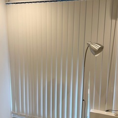 遮光バーチカルブラインド　ホワイト　170*190cmの画像