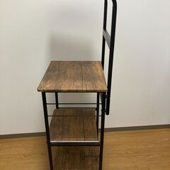 （お取引者さま決定）AZmax Direct レンジラック ワゴン キッチンラック スチール製 定価8,980円の画像