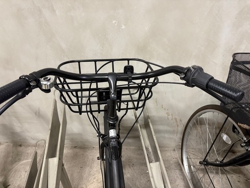 自転車 マットブラック ビーチクルーザータイプ　26インチ