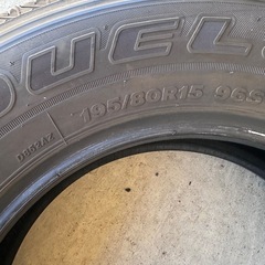 bridstone サマタイヤ195\80\15 2025年製の画像