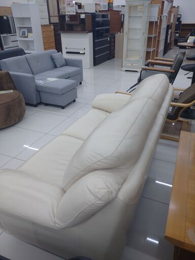 ★「ジモティを見た」で5％OFF★?大塚家具?2Pソファ?2Pワイド?NO.3472
