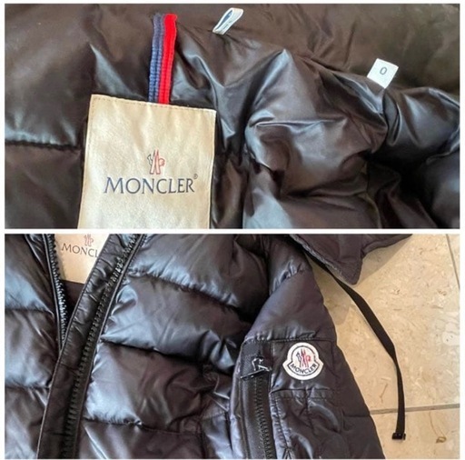  MONCLER シャンブリー ブラック サイズ0