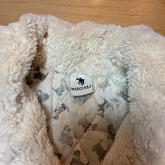 MARCO POLO クリーム色コート120cmの画像