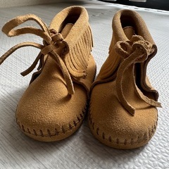 フリンジブーツ　14.5センチの画像