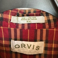 ORVIS 100％コットン　長袖シャツXXLの画像