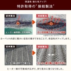 ホットカーペット新品未使用の画像