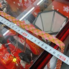 【引き取り限定】 五人飾り 雛人形セット ガラスケース入り 灯り通電確認済の画像