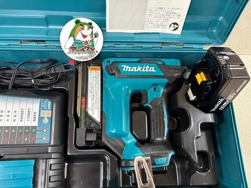 ?【電動工具】入荷！makita 18V充電式ピンタッカ セット PT353DRG 2-2 【色々あります！地域最大! 電動工具高価買