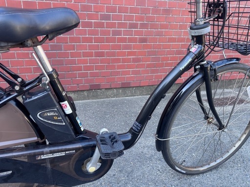 Panasonic電動アシスト自転車 シティタイプ 黒 (くま) 東大阪の電動