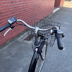 Panasonic電動アシスト自転車 シティタイプ 黒の画像