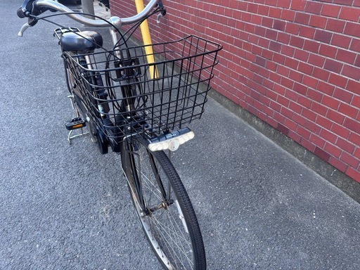 ベロスター 配達仕様電動アシスト自転車 シティタイプ 黒 パナソニック