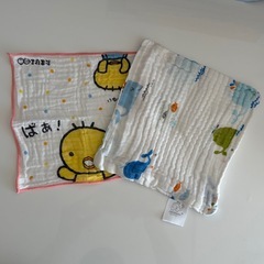 ガーゼタオルセット 40枚弱の画像