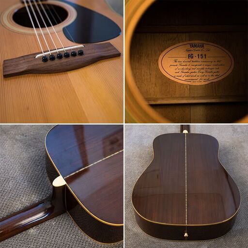 YAMAHA FG-151 1975～8年 美音◎ (MARO'S) 久が原の弦楽器、ギターの