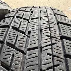 YOKOHAMA 175/65R15 4本 スタッドレスタイヤ中古 アクアMINIスイフトフィットキューブの画像