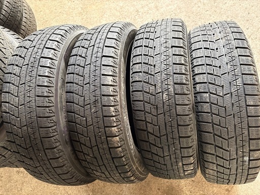 YOKOHAMA 175/65R15 4本 スタッドレスタイヤ中古 アクアMINIスイフト
