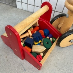  ≪HOPPLE≫ファーストウッディバイクなど　木のおもちゃ　  272050000SK116の画像