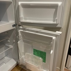 冷蔵庫　一人暮らし　ヤマダ電器モデルの画像