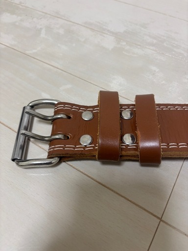 ゴールドジム　プロレザーベルト　Mサイズ