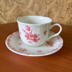 MARUI 花柄カップ&ソーサー　5客の画像