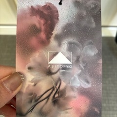 ABITOKYO　スカラップネック長袖カシュクールニットの画像