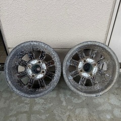 14インチアルミ BRIDGESTONE ZONA 6-JJ×14 4穴 2本セットの画像