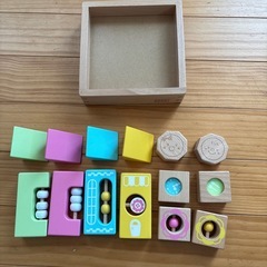 WOODY PUDDY はじめての積み木　音積の画像