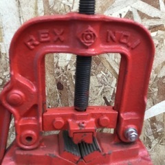 【店頭引取限定】【中古】【現状販売】REX レッキス パイプバイス 4,180円(税込)の画像