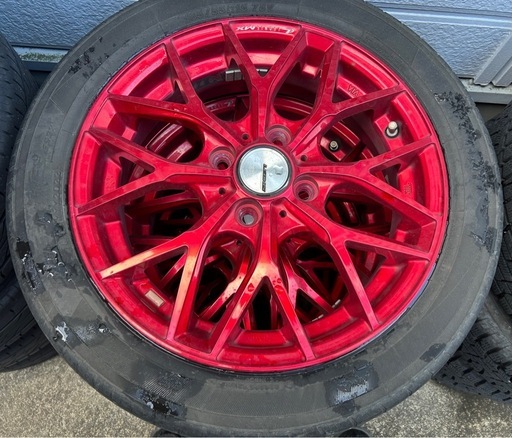 165/55R15   タイヤアルミホイールセット