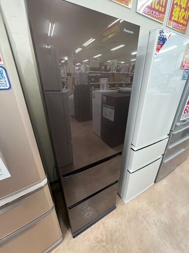 ❄️Panasonic❄️365L冷蔵庫❄️2023年製❄️NR-C374GC-T❄️ガラス