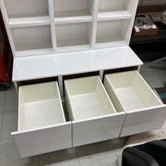 ディノス　ベンチ付きブックシェルフ上台付きの画像