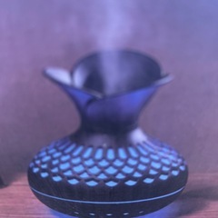 木目調アロマディフューザー花瓶型USB付きの画像