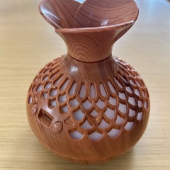 木目調アロマディフューザー花瓶型USB付きの画像